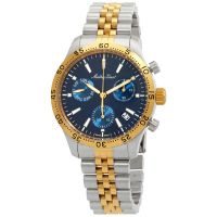 Mathey-Tissot Type 22 Chronograph Quartz Blue Dial Mens Watch