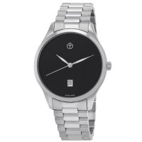 Mathey-Tissot Urban Quartz Black Dial Mens Watch