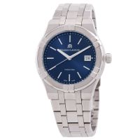 Maurice Lacroix Aikon Quartz Blue Dial Mens Watch AI1108-SS002-430-1