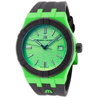 Maurice Lacroix Aikon Tide Quartz Green Dial Mens Watch