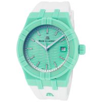 Maurice Lacroix Aikon Tide Quartz Green Dial Mens Watch AI2008-CCCC1-3A0-0