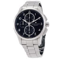 Maurice Lacroix Pontos Chronograph Automatic Black Dial Mens Watch
