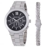 Michael Kors Oversized Billie Chronograph Quartz Mens Watch and Bracelet Gift Set MK9272SET