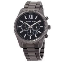Michael Kors Oversized Lexington Chronograph Mens Watch and Bracelet Set