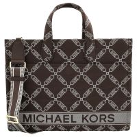 Michael Kors Michael Gigi Large Empire Logo Jacquard Tote Bag