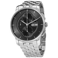 Mido Baroncelli Chronograph Automatic Black Dial Mens Watch