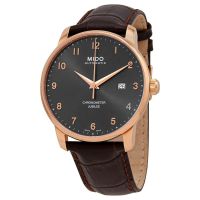 Mido Baroncelli Jubilee Automatic Chronometer Anthracite Dial Mens Watch