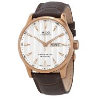 Mido Multifort Automatic White Dial Mens Watch