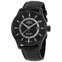 Mido Multifort Dual Time Automatic Black Dial Mens Watch
