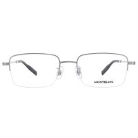 Montblanc Demo Rectangular Titanium Mens Eyeglasses