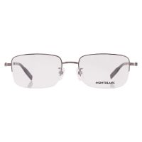 Montblanc Demo Rectangular Titanium Mens Eyeglasses