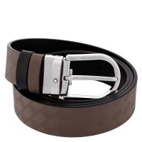 Montblanc Extreme Leather Horseshoe 35mm Reversible Belt