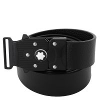 Montblanc M Lock 35mm Grainy Leather Belt