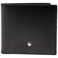 Montblanc Meisterstuck 8 CC Black Leather Wallet 7163