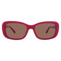 Moschino Brown Rectangular Ladies Sunglasses