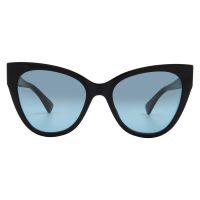 Moschino Grey Azure Butterfly Ladies Sunglasses