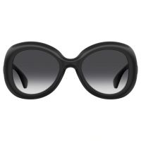 Moschino Grey Gradient Butterfly Ladies Sunglasses