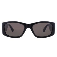 Moschino Grey Oval Ladies Sunglasses
