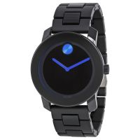 Movado Bold 42 mm Black Dial TR90 Polyurethane Mens Watch