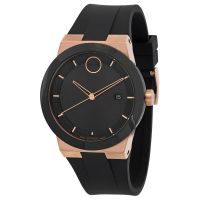 Movado Bold Fusion Quartz Black Dial Mens Watch
