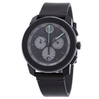 Movado Bold TR90 Chronograph Quartz Black Dial Mens Watch