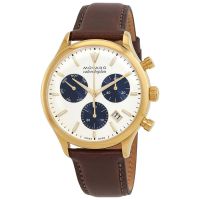 Movado Heritage Chronograph Quartz White Dial Mens Watch
