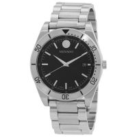Movado Sport Quartz Black Dial Mens Watch
