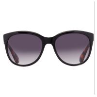 Nine West NW 23 462 BLK Smoke Square Ladies Sunglasses