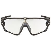 Oakley Jawbreaker Clear Black Iridium Photochromic Activated Shield Mens Sunglasses OO9290 929014 136