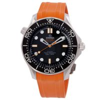 Omega Seamaster Automatic Chronometer Black Dial Mens Watch