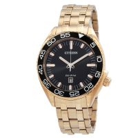 Citizen Open Box - Carson Eco-Drive Black Dial Mens Watch