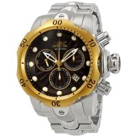 Invicta Open Box - Venom Chronograph Black Dial Mens Watch