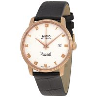 Mido Open Box - Baroncelli III Automatic Silver Dial Mens Watch M027.407.36.013.00