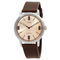 Timex Open Box - Marlin Automatic Salmon Dial Mens Watch TW2W33800