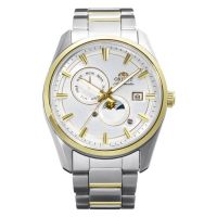 Orient Contemporary Stretto Day-Night Automatic White Dial Mens Watch