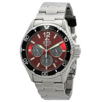 Orient Sports Solar Powered Chronograph Red Dial Mens Watch