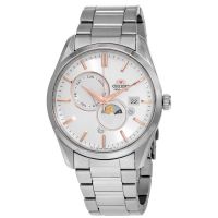 Orient Sun and Moon Automatic White Dial Mens Watch