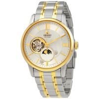 Orient Sun & Moon Automatic Silver Dial Mens Watch