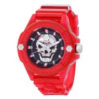 Philipp Plein The Skull Quartz Black Dial Mens Watch