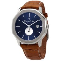 Picasso And Co Chairman Quartz Blue Dial Mens Watch