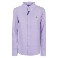 Polo Ralph Lauren Button-Front Cotton Pique Shirt