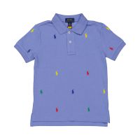 Polo Ralph Lauren Kids Pony Embroidered Cotton Polo Shirt