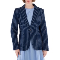 Polo Ralph Lauren Linen-Cotton Pinstripe Blazer