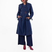 Polo Ralph Lauren Lightweight Silk-Blend Trench Coat