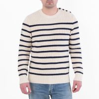 Polo Ralph Lauren Striped Cotton Linen Sweater