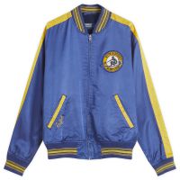 Polo Ralph Lauren Surf Theme Letterman Lined Bomber Jacket