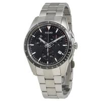 Rado HyperChrome Chronograph Black Dial Mens Watch