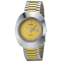 Rado The Original Quartz Gold Dial Mens Watch