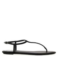 Rene Caovilla Diana Crystal Flat Sandals