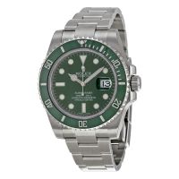 Rolex Submariner Hulk Green Dial Steel Mens Watch